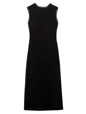Interlock Crepe Dress