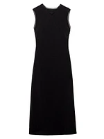 Interlock Crepe Dress