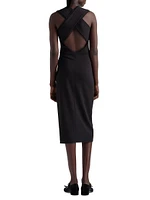 Interlock Crepe Dress