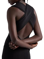 Interlock Crepe Dress