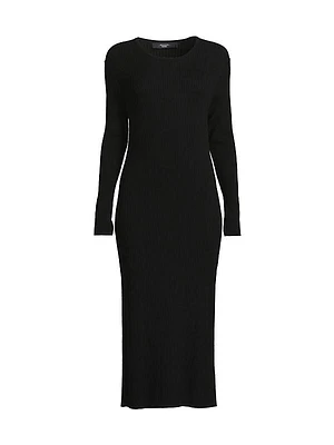 Tuono Knit Body-Con Midi-Dress