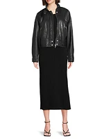 Tuono Knit Body-Con Midi-Dress