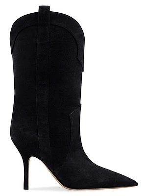 Paloma 95MM Suede Mid-Calf Boots