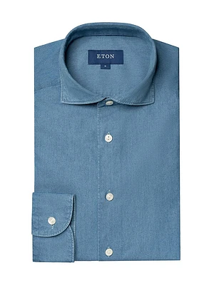Slim-Fit Denim Shirt