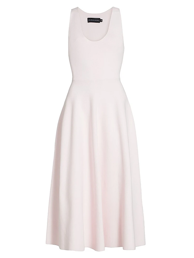 The Renee Compact Knit Midi-Dress