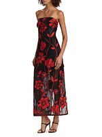 Shiloh Grand Fleur Embroidered Dress