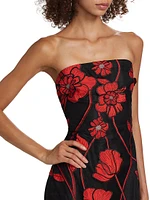 Shiloh Grand Fleur Embroidered Dress