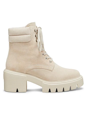 Soho Velvet-Trimmed Booties