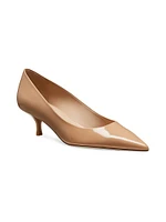 Stuart Power 50MM Patent Leather Pumps