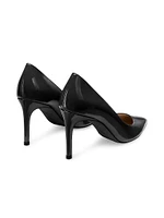 Stuart Power 85 75MM Patent Leather Pumps