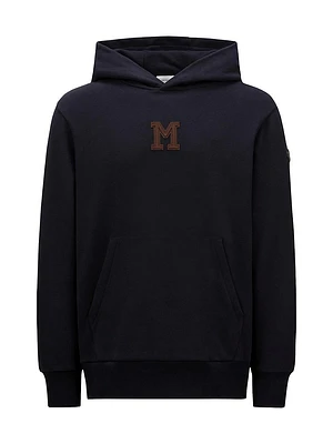 M Logo Hooded Sweater