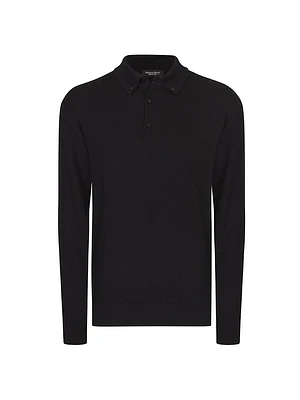 Three-Button Polo Shirt