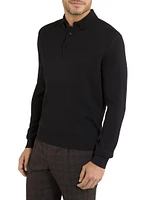Three-Button Polo Shirt
