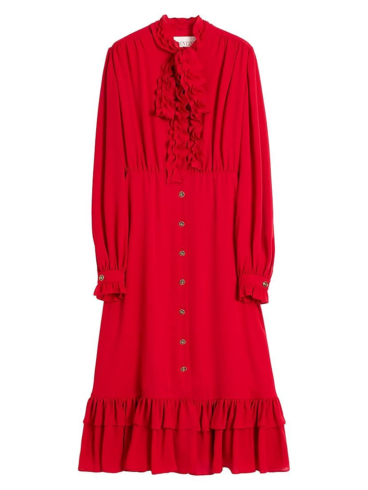 Georgette Midi Dress