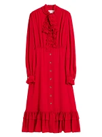 Georgette Midi Dress