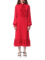 Georgette Midi Dress