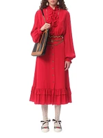 Georgette Midi Dress