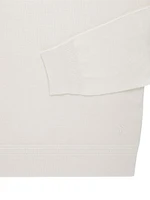 Silk Three-Button Polo Shirt