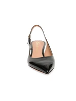 Audrey 45MM Patent Leather Kitten-Heel Pumps