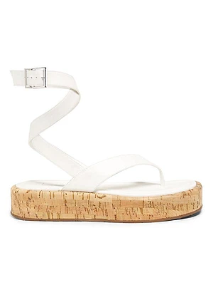 Tessie Leather Platform Sandals