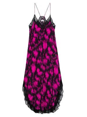 Ristyl Printed Silk Slipdress