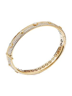 Modern Renaissance Bangle Bracelet in 18K Yellow Gold