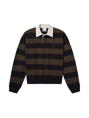 Agolde X RSVP Gallery Striped Rugby Shirt