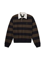 Agolde X RSVP Gallery Striped Rugby Shirt