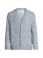 Dreamweaver Raga Textured Alpaca-Blend V-neck Cardigan