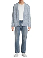 Dreamweaver Raga Textured Alpaca-Blend V-neck Cardigan