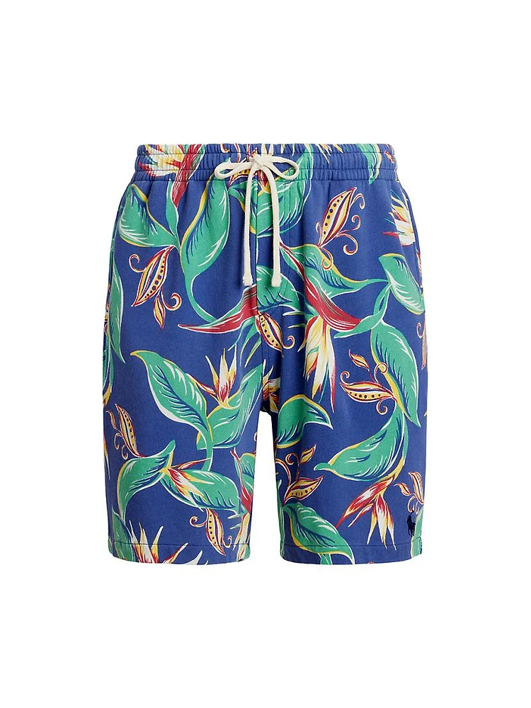 Tropical Spa Cotton Terry Shorts