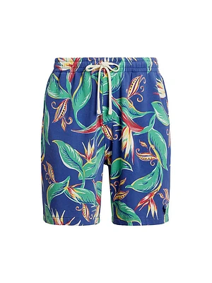 Tropical Spa Cotton Terry Shorts
