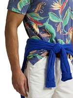 Tropical Slim-Fit Polo Shirt