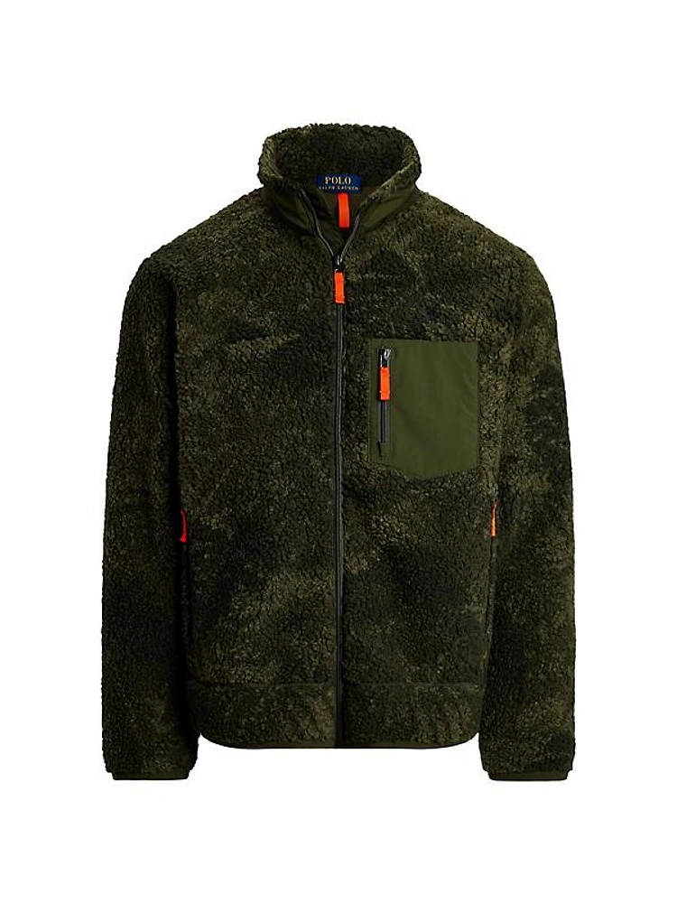 Fleece Zip-Front Jacket