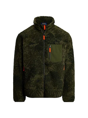Fleece Zip-Front Jacket
