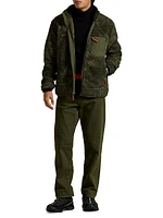 Fleece Zip-Front Jacket