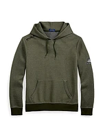 Logo Cotton-Blend Drawstring Hoodie