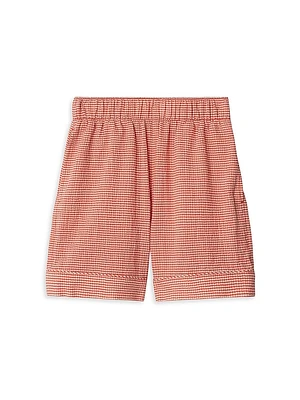 Little Boy's & Xander Gingham Shorts