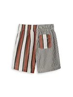 Little Boy's & Felix Striped Shorts