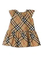 Baby Girl's, Little Girl's & Talley Check Dress