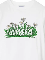 Baby Girl's, Little Girl's & Cedar Daisy Logo T-Shirt
