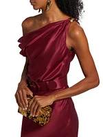 Halle Off-The-Shoulder Maxi Dress