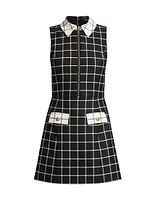 Ellis Check Minidress