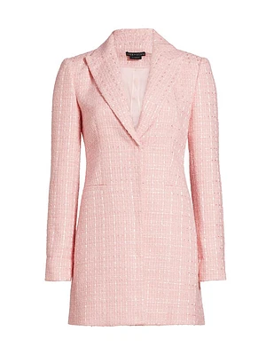 Justin Tweed Blazer Minidress