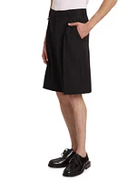 Virgin Wool Shorts