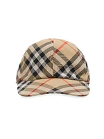 Kid's Check Baseball Cap