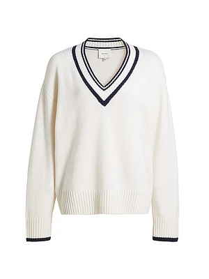 Jadey Oversized Cashmere-Wool Sweater