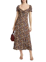 Shyla Floral Midi-Dress
