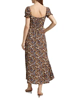 Shyla Floral Midi-Dress