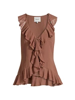 Paulette Ruffle Top